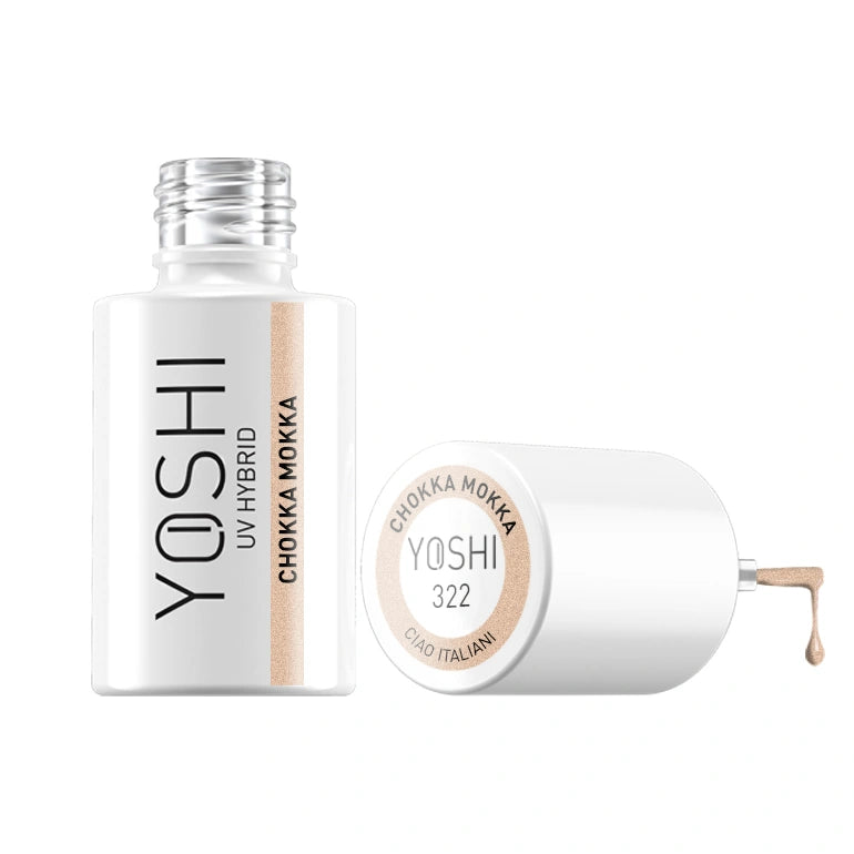 YOSHI Gel Polish 322 Ciao Italiani - Chokka Mokka, 6 ml