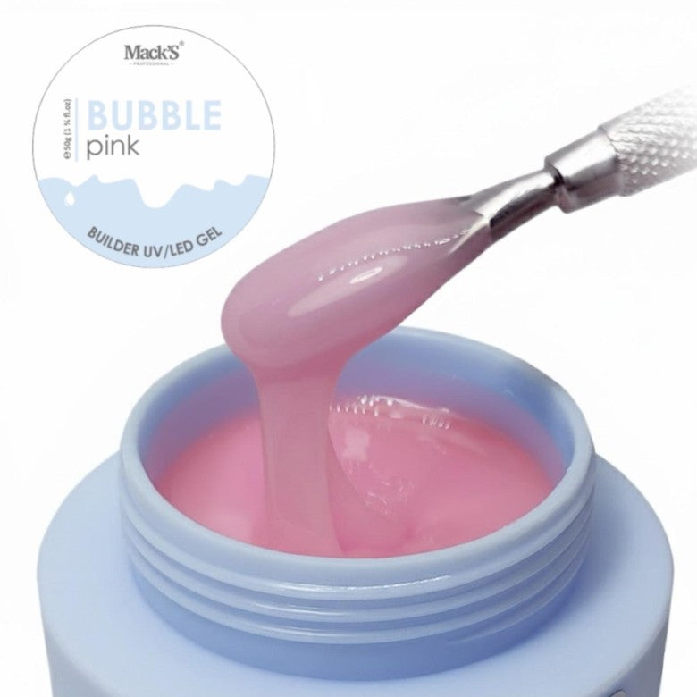 Mack's Professional Bubble Pink Builder 50ml