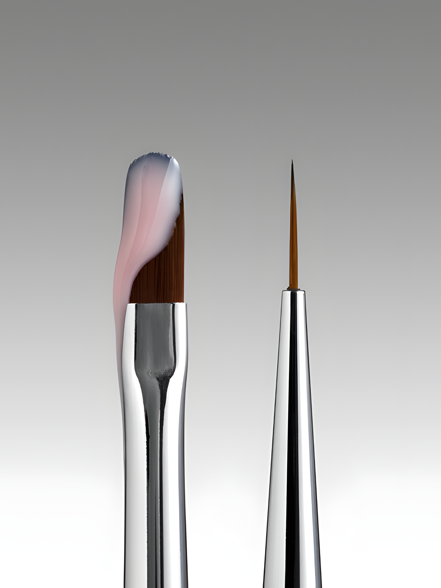 DARK Double-sided Brush, (liner 10mm + gel 12mm)