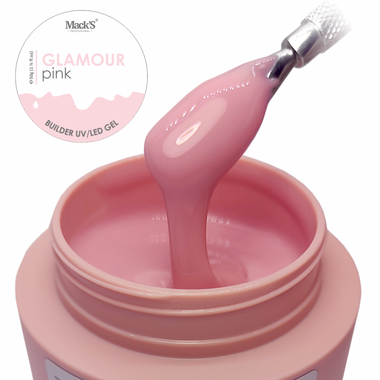 Mack's Professional Glamour Pink Builder 50ml