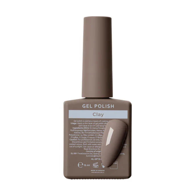 HEY LOVE Gel Polish Clay, 15ml