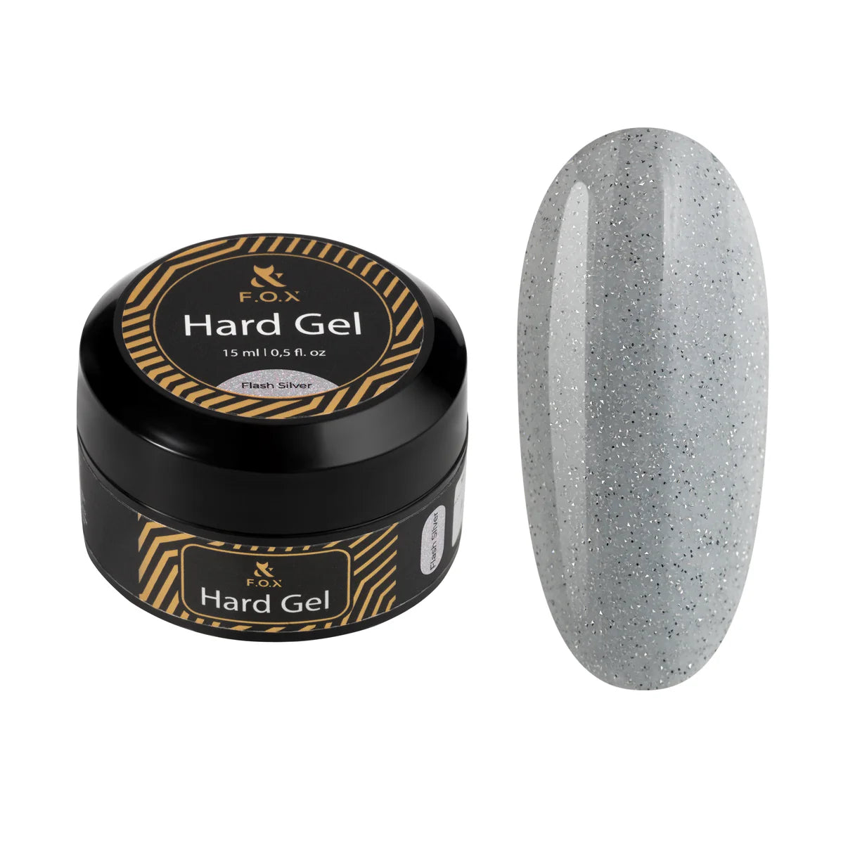 FOX Hard Gel Flash Silver, 15ml