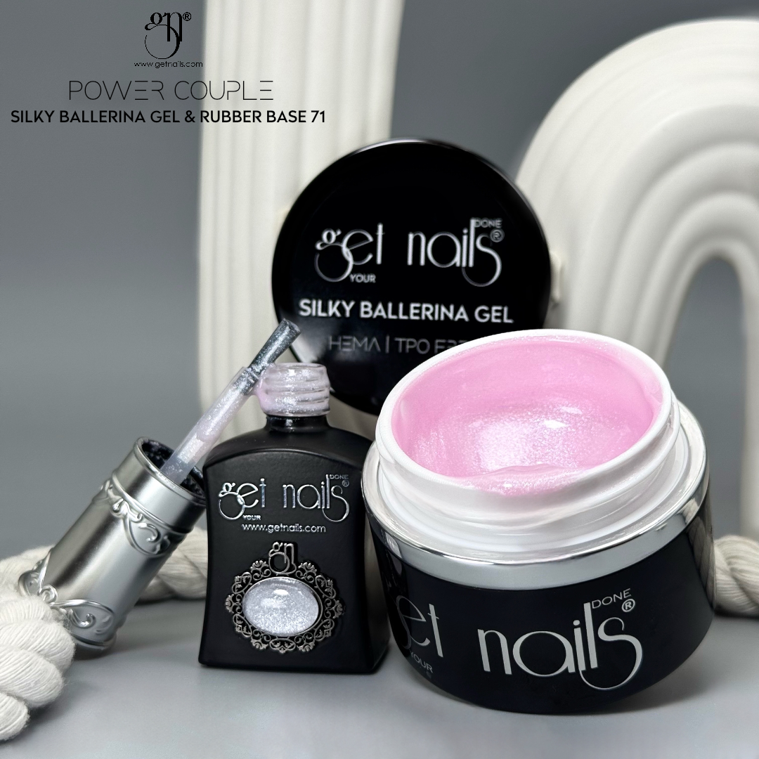 Get Nails Rubber Base 71 Silky Ballerina 15g GN