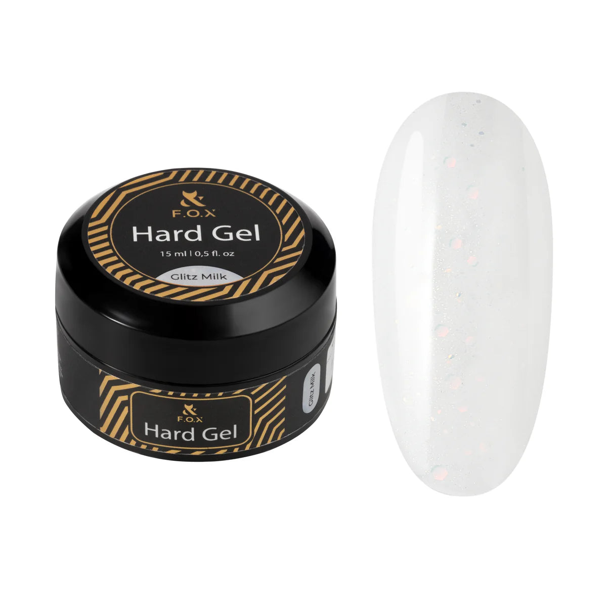 FOX Hard Gel Glitz Milk, 15ml