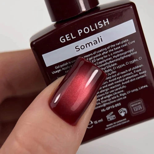 HEY LOVE Cat's Eye Gel Polish Somali, 15ml