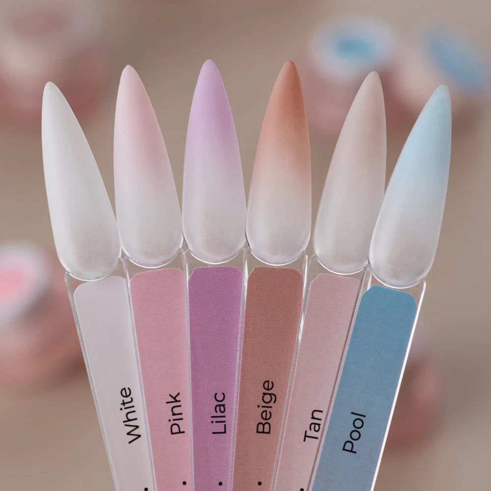 HEY LOVE Nail Cushion Set White, 6 pcs.