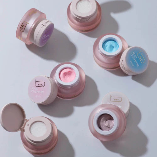 HEY LOVE Nail Cushion Set White, 6 pcs.