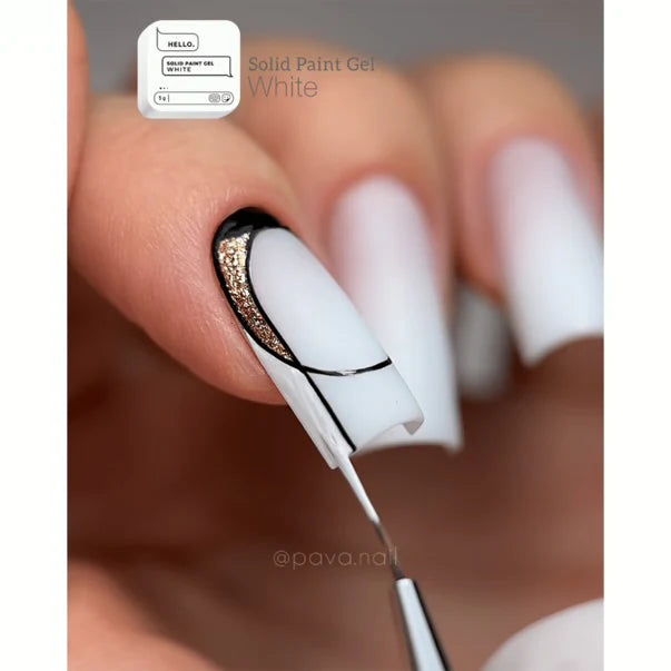 HEY LOVE Solid Paint Gel White, 5g