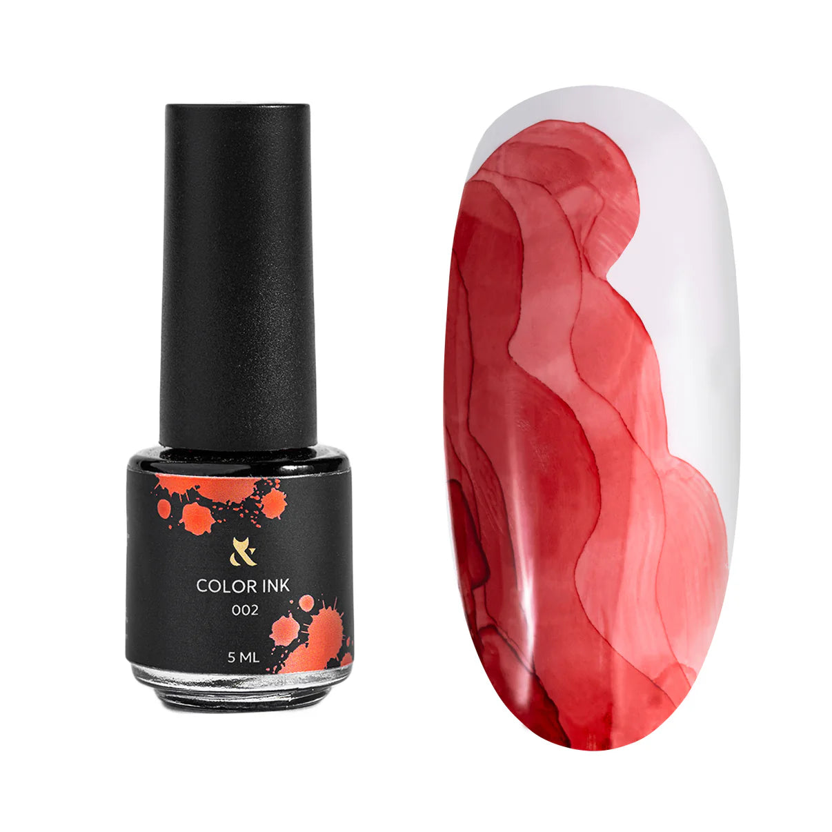 FOX Color Ink 002 Red, 5ml