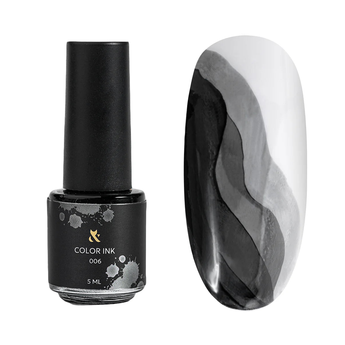 FOX Color Ink 006 Black, 5ml