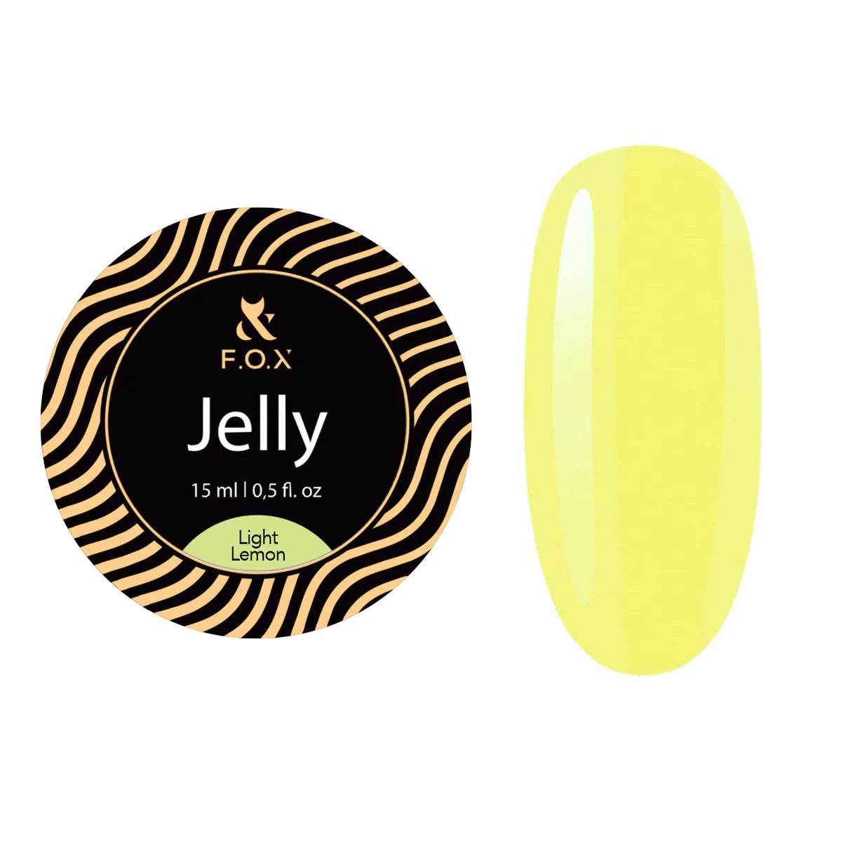 FOX Jelly Cover Light Lemon, 15ml