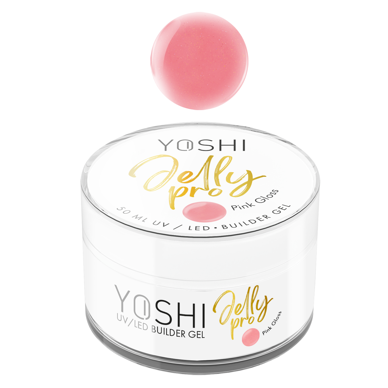 YOSHI JellyPRO Gel Pink Gloss, 50ml