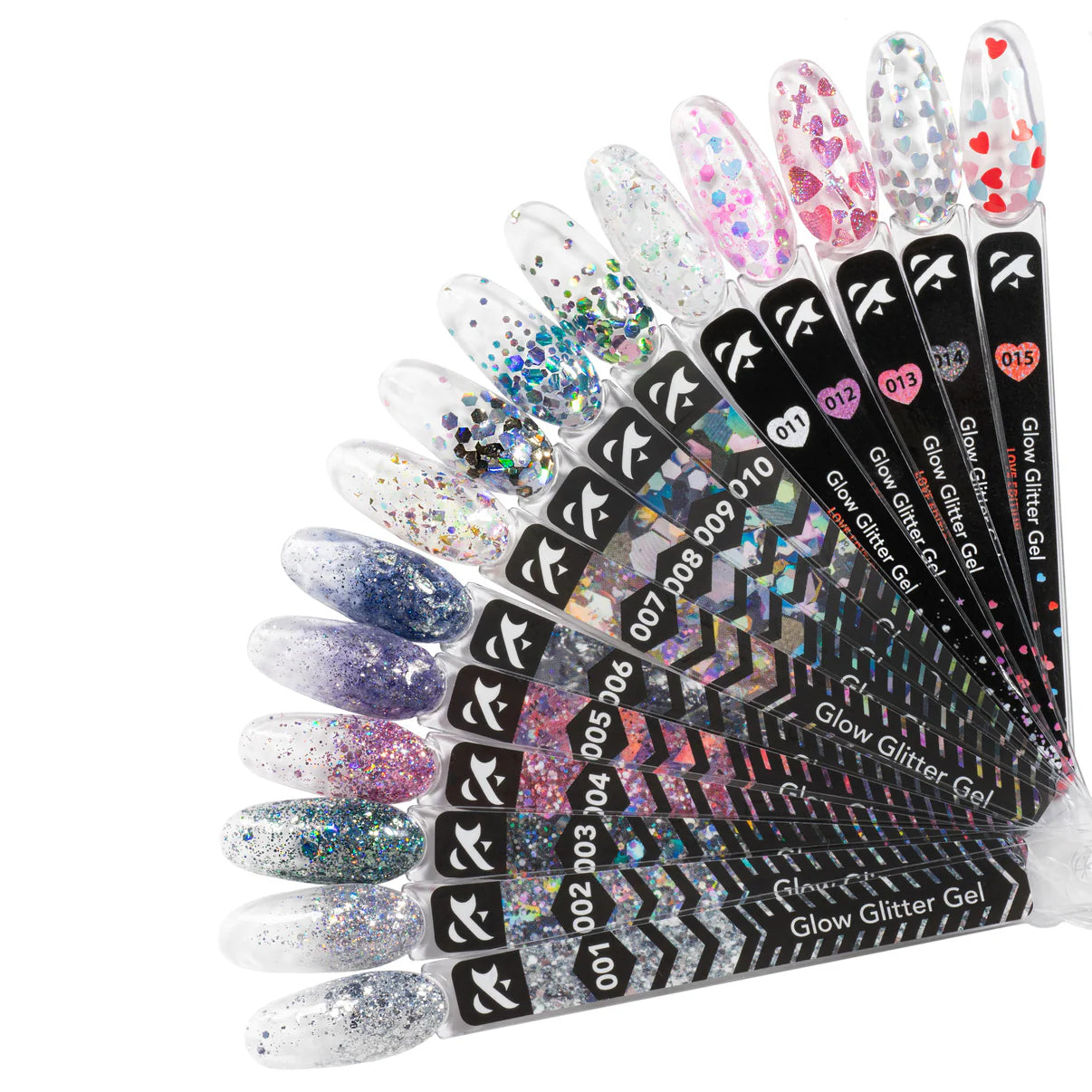 FOX Glow Glitter Gel Love Edition 015, 5ml