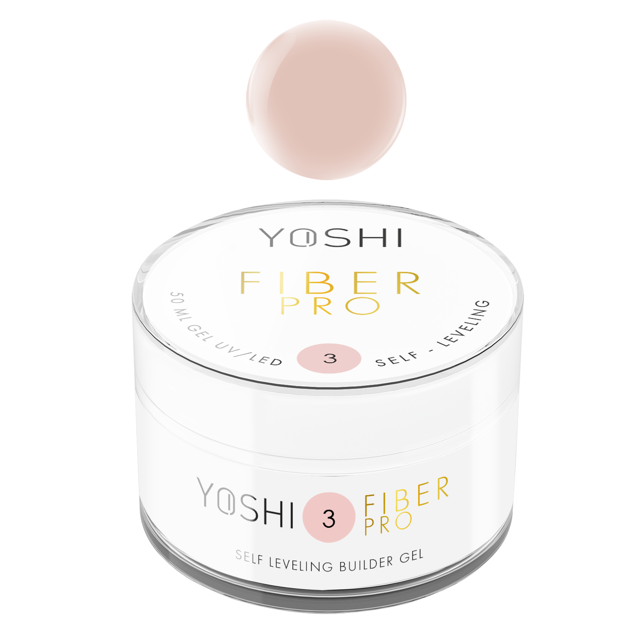 YOSHI FiberPRO Gel UV LED No3 - 50ml