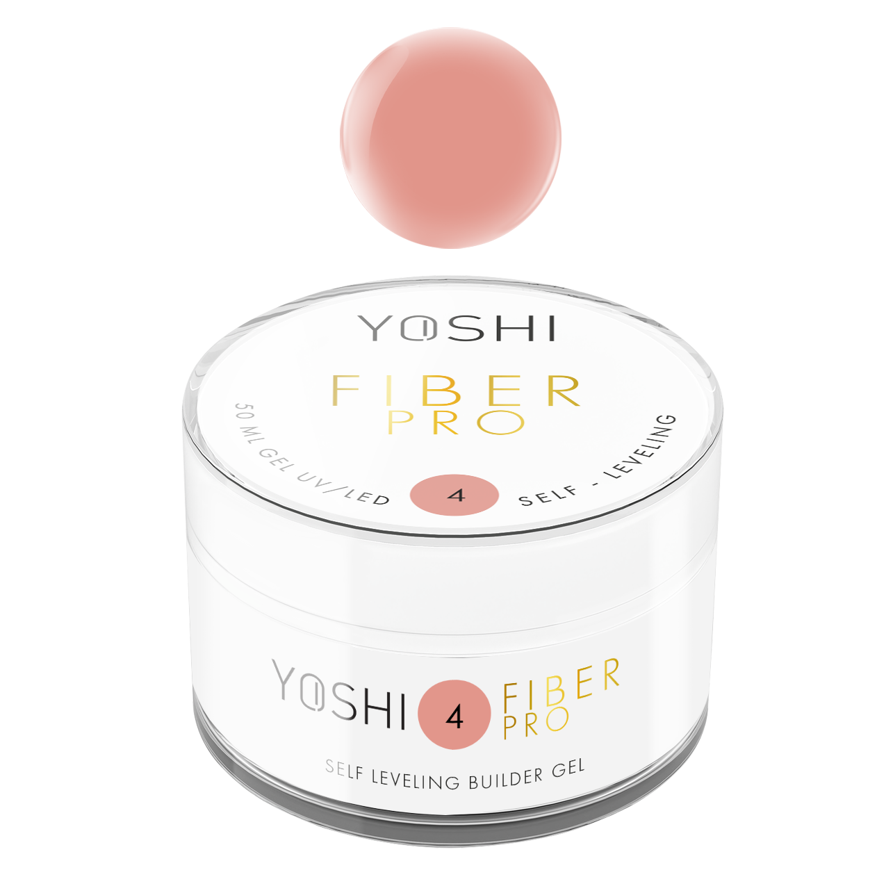 YOSHI FiberPRO Gel UV LED No4 - 50ml