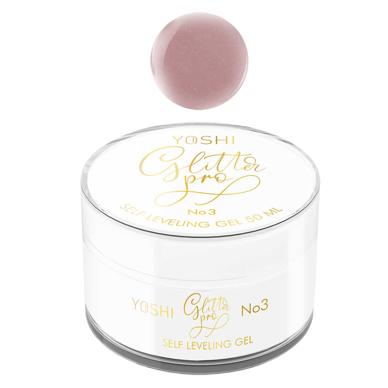 YOSHI GlitterPRO Gel No3, 50ml