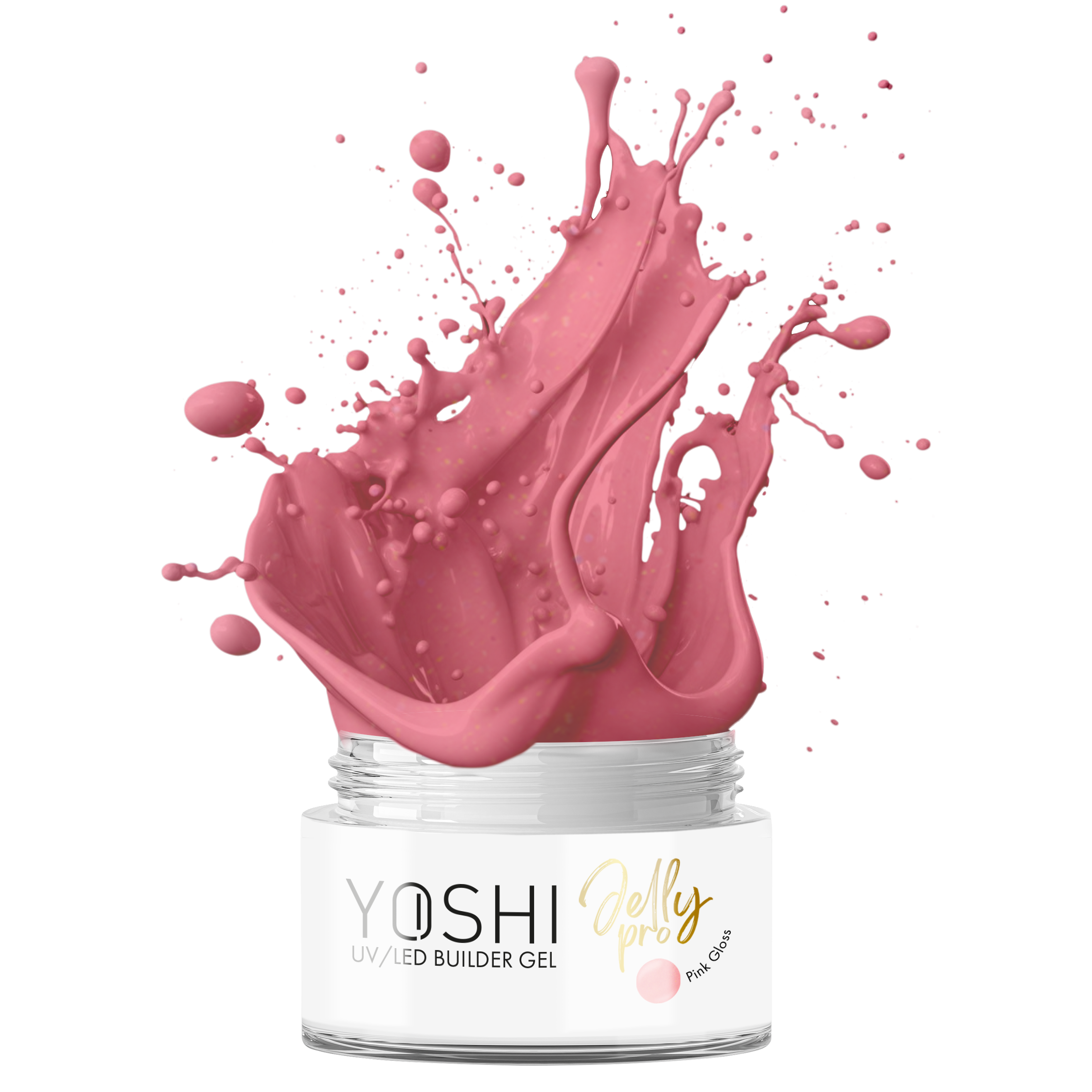 YOSHI JellyPRO Gel Pink Gloss, 50ml