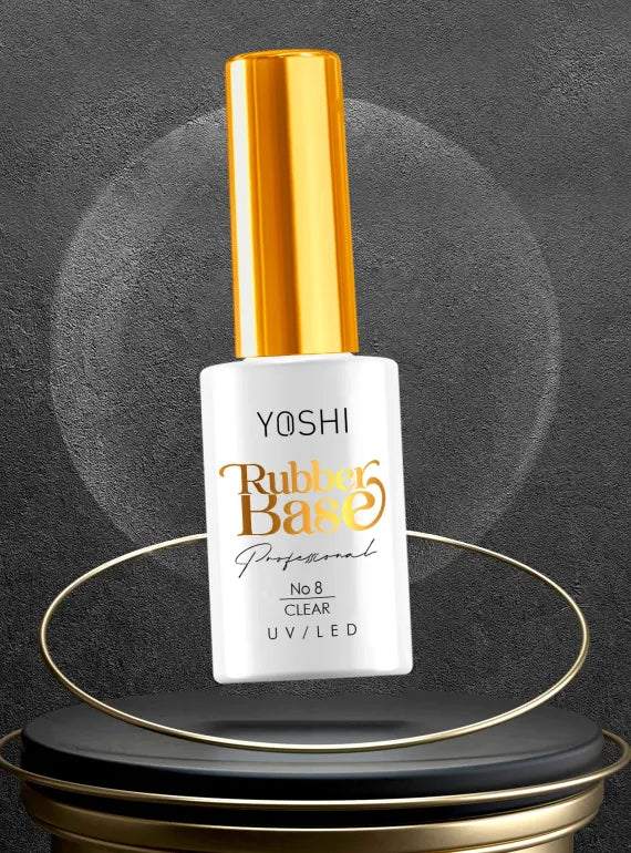 YOSHI Rubber Base Clear No8, 10 ml