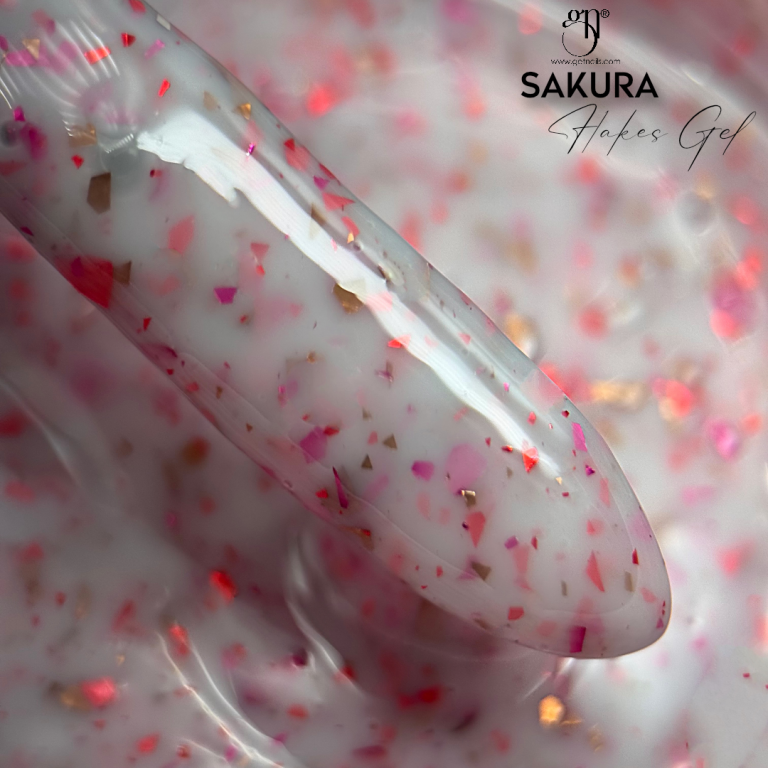 Get Nails Rubber base 78 Sakura Flakes, 15ml