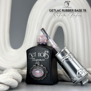 Get Nails Rubber base 78 Sakura Flakes, 15ml