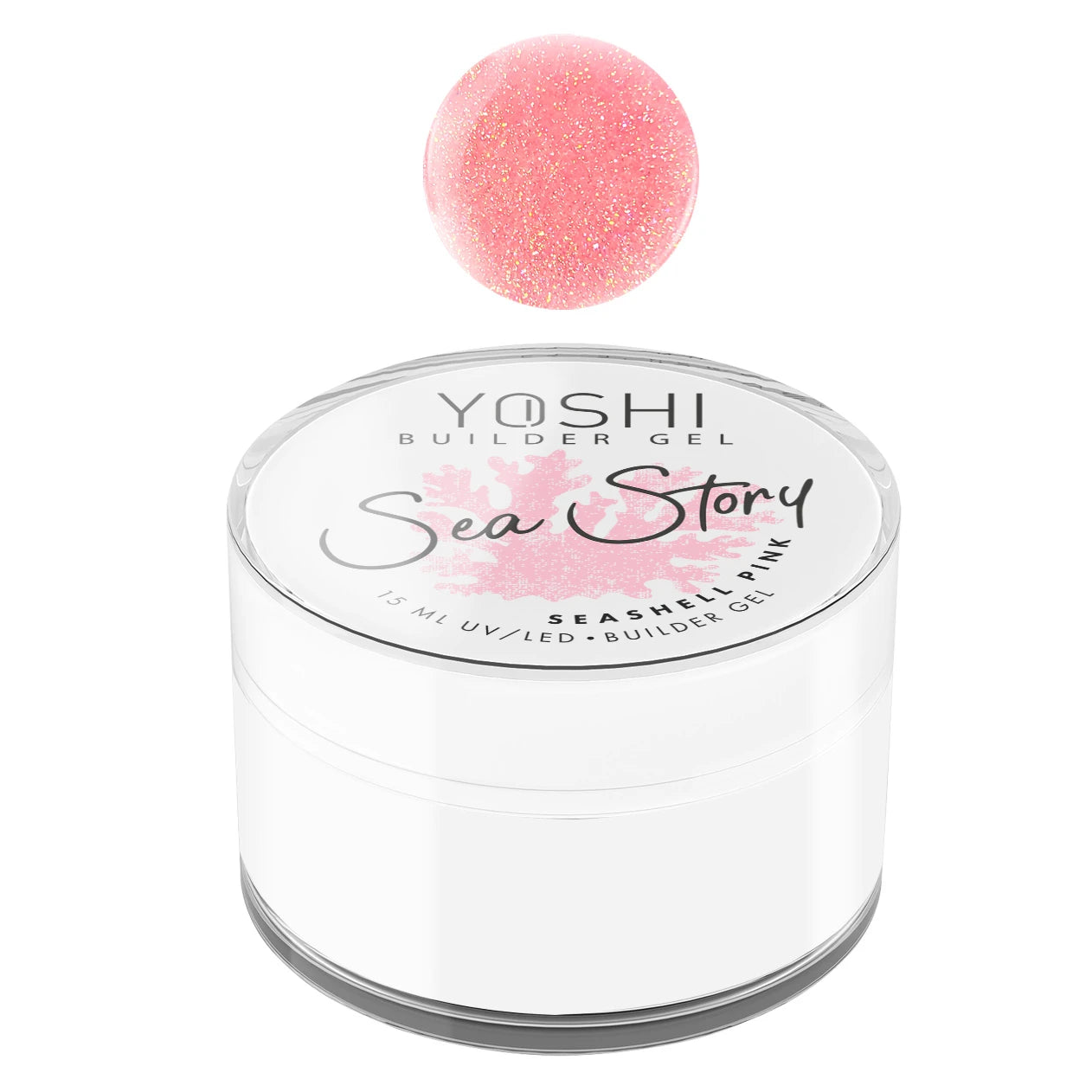 YOSHI SeaStory Gel Seashell Pink, 15ml