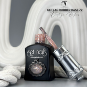 Get Nails Rubber Base 79 Vintage Flakes, 15ml