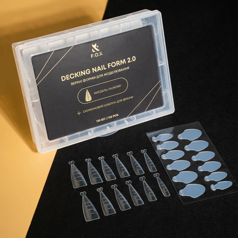 FOX Dual Nail form 2.0 Almond (120 pcs)
