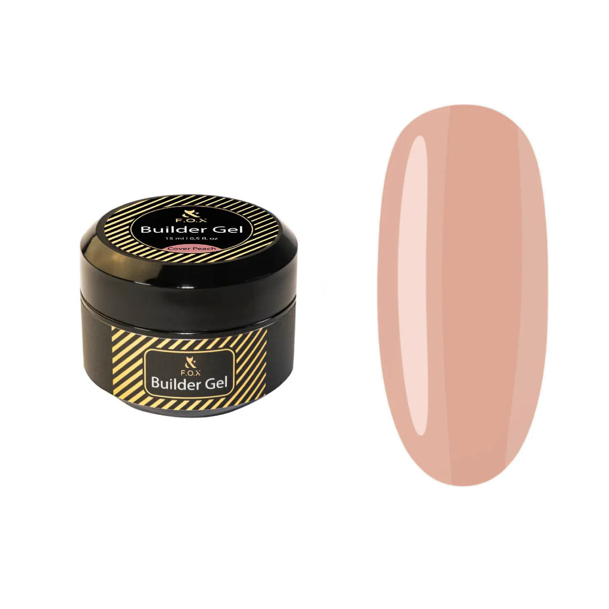 FOX Builder Gel Cover Peach, 15ml