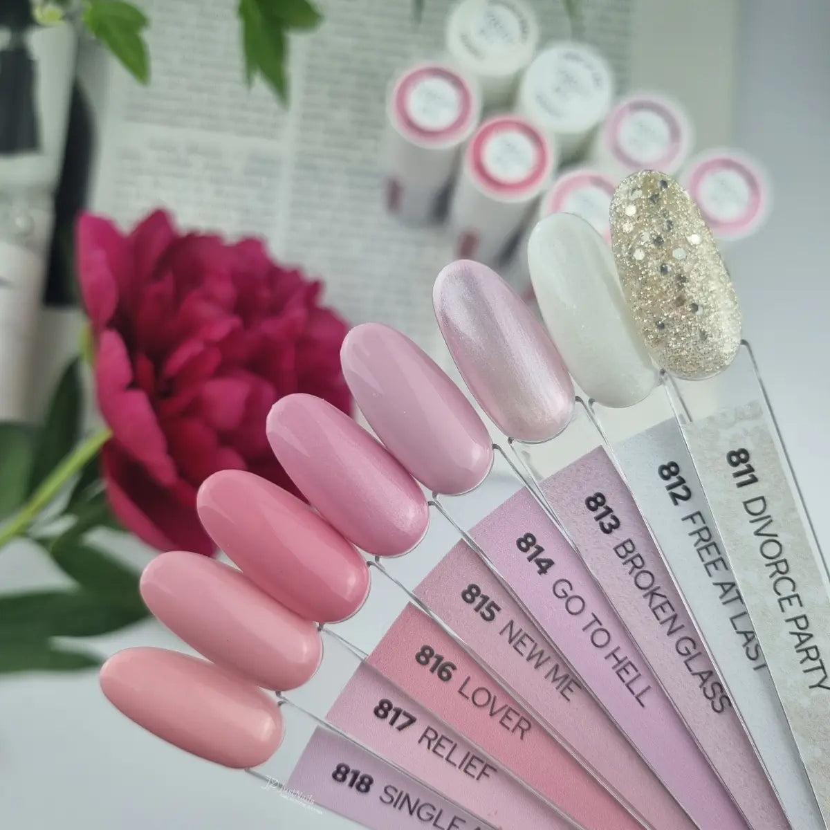 YOSHI Gel Polish 818 - Single Again, 6ml