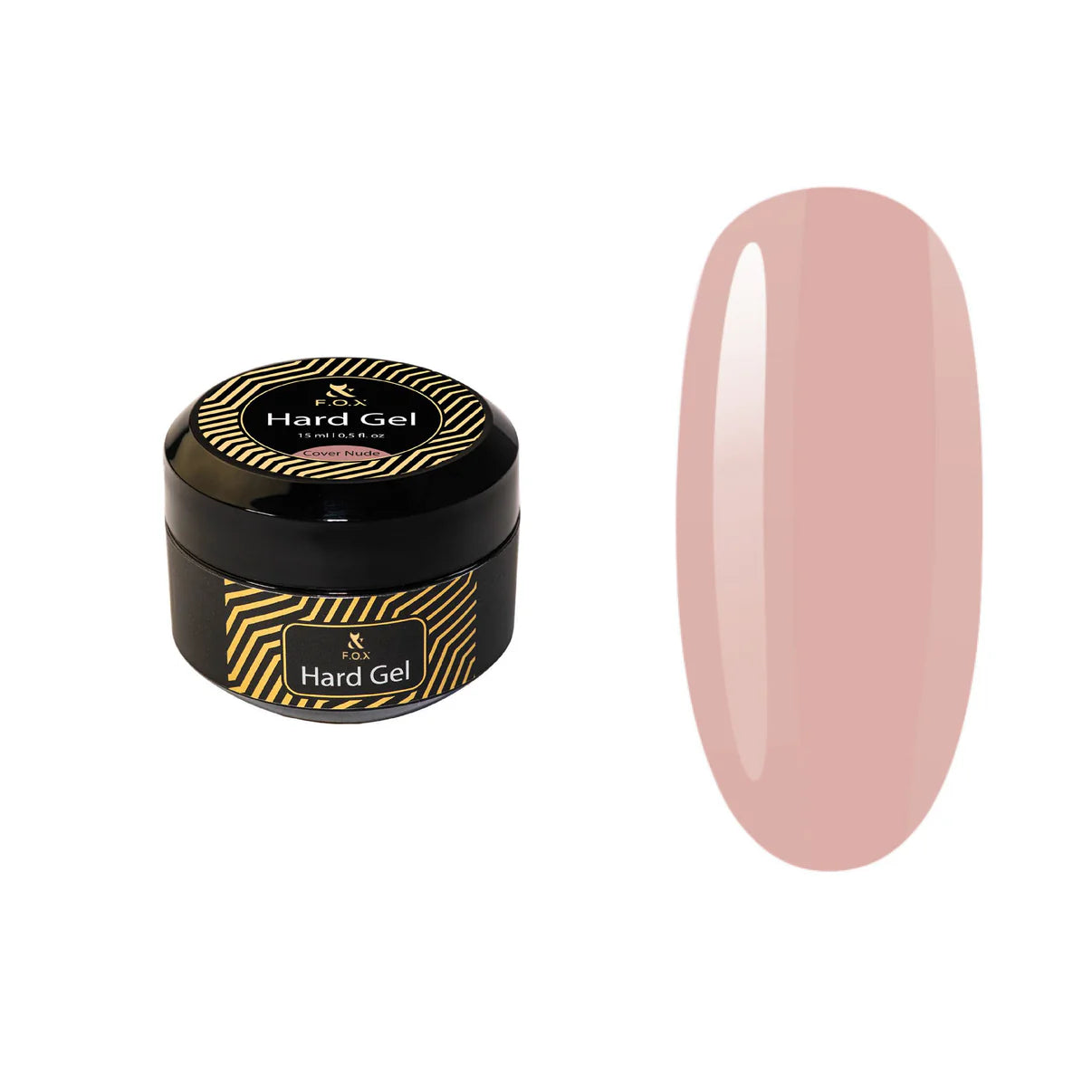 FOX Hard Gel Cover Nude, 15ml
