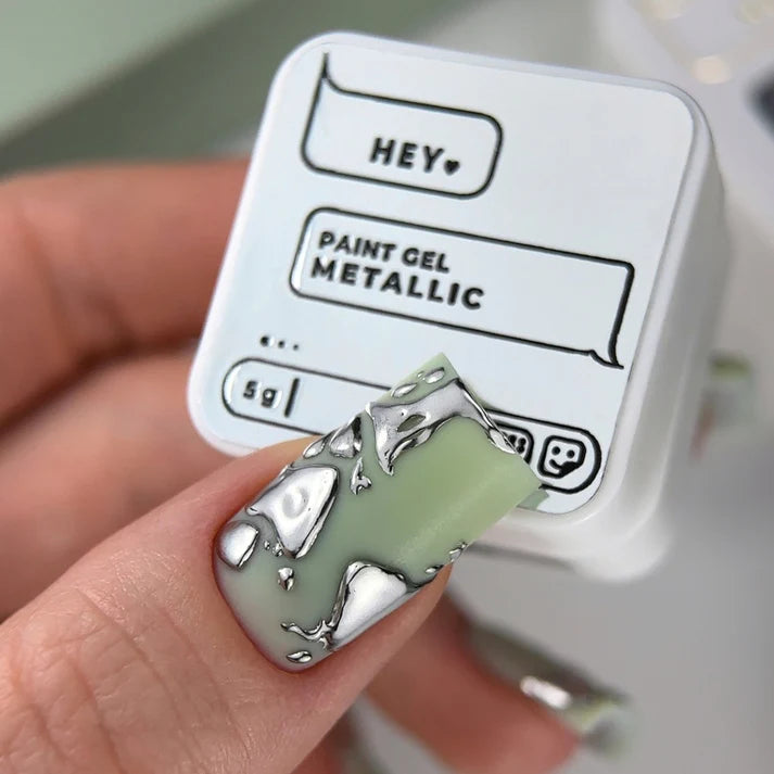 HEY LOVE Paint Gel Metallic, 5g