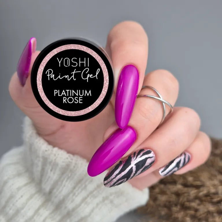 YOSHI Paint Gel Platinum Rose, 5ml
